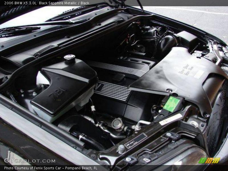 Black Sapphire Metallic / Black 2006 BMW X5 3.0i
