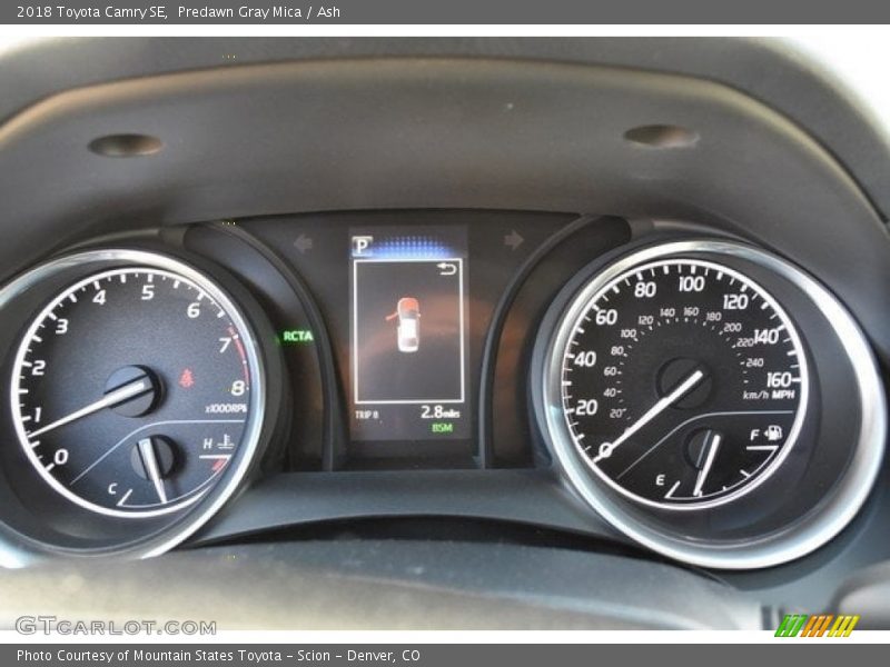 Predawn Gray Mica / Ash 2018 Toyota Camry SE