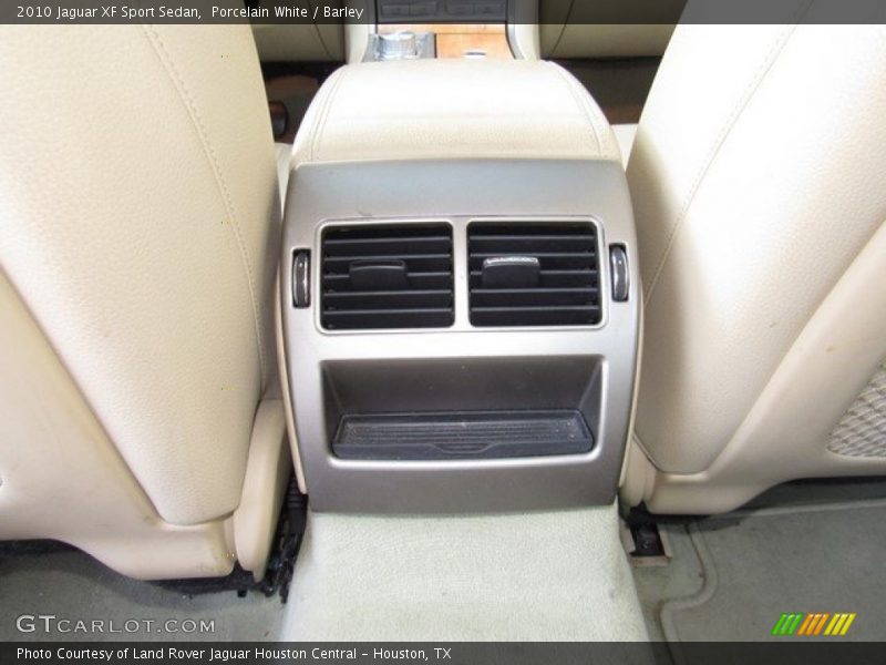 Porcelain White / Barley 2010 Jaguar XF Sport Sedan