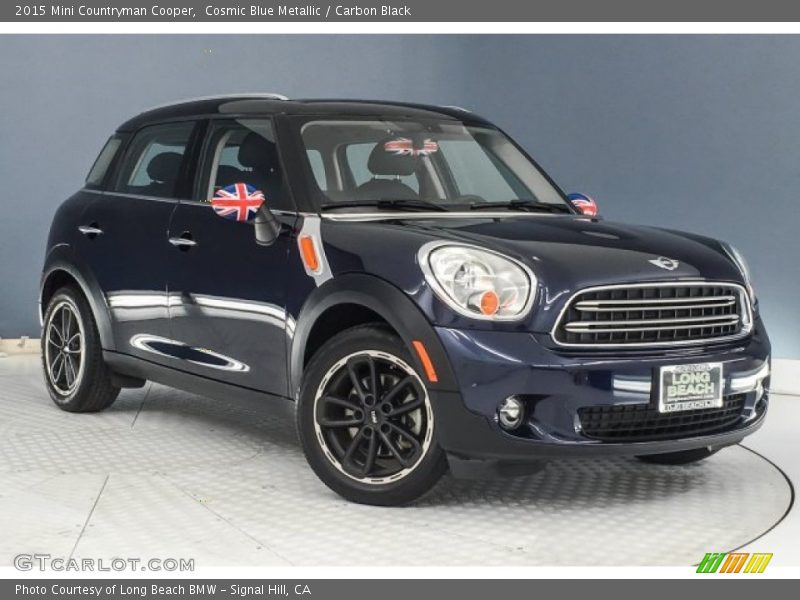 Cosmic Blue Metallic / Carbon Black 2015 Mini Countryman Cooper