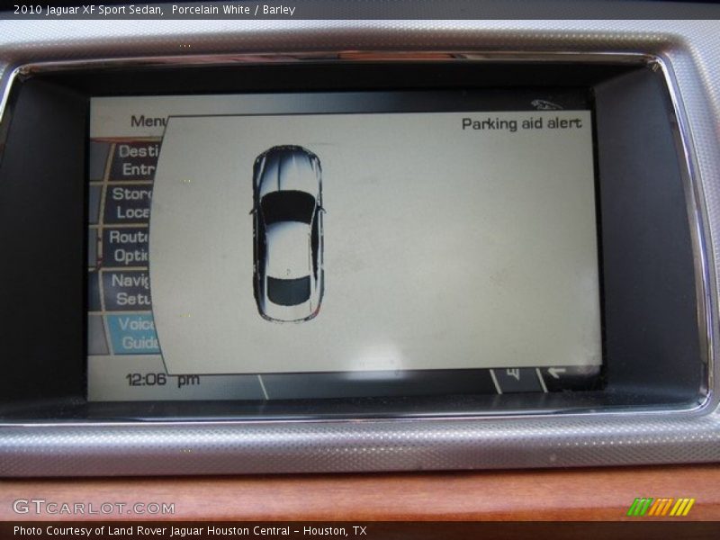 Porcelain White / Barley 2010 Jaguar XF Sport Sedan