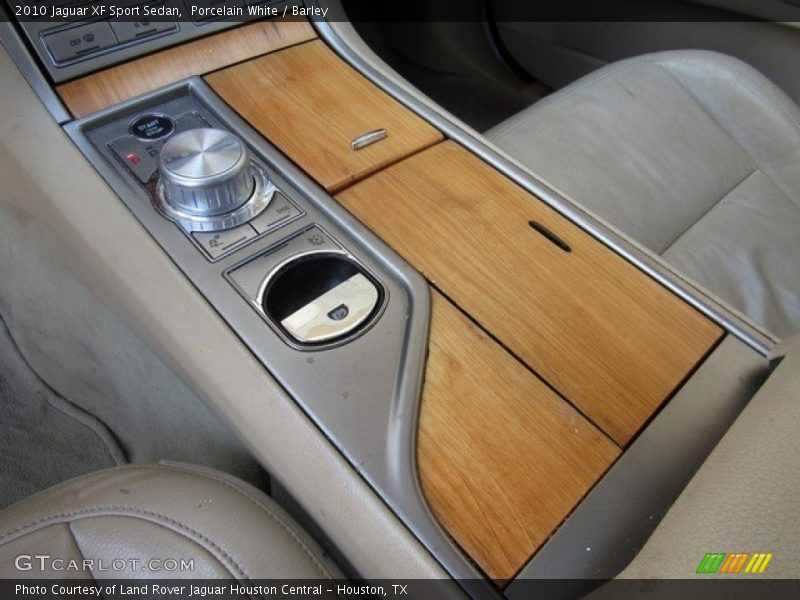 Porcelain White / Barley 2010 Jaguar XF Sport Sedan