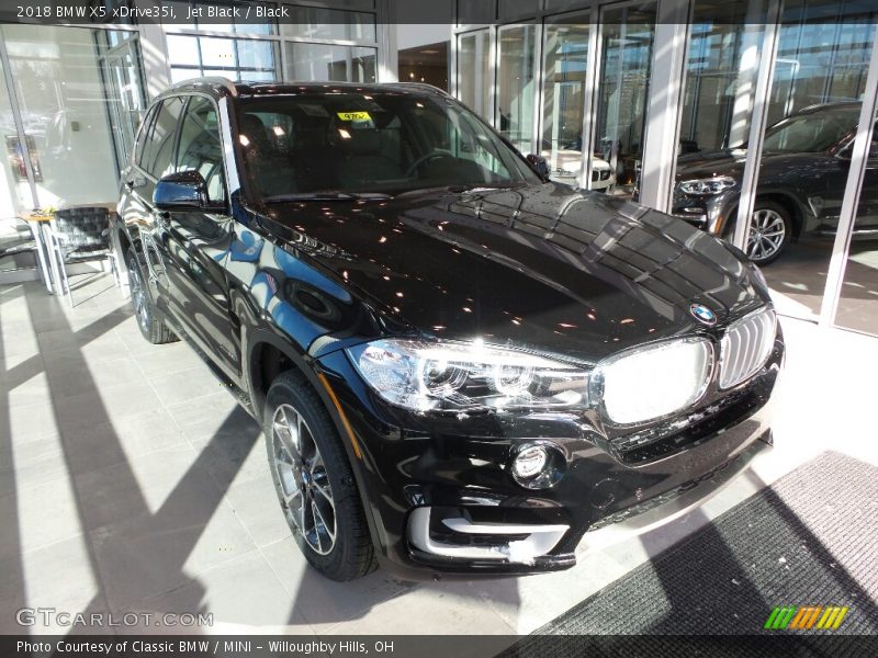 Jet Black / Black 2018 BMW X5 xDrive35i
