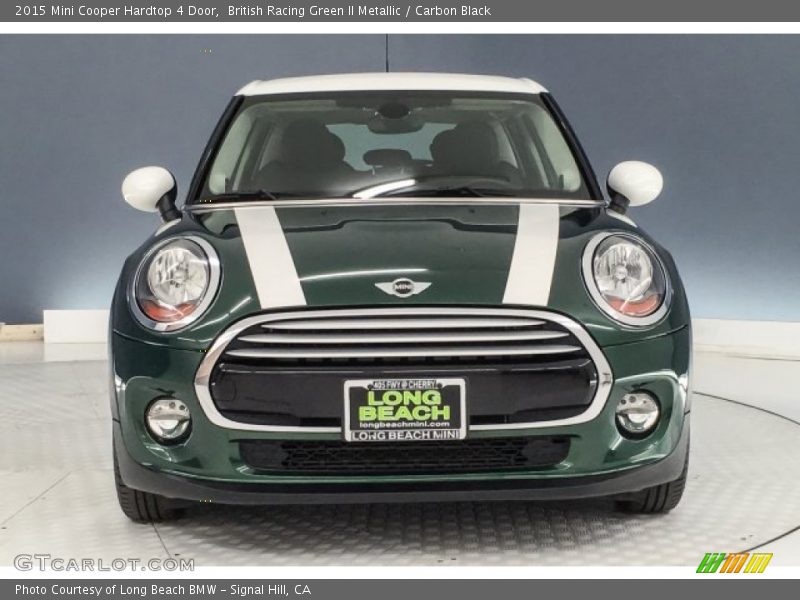 British Racing Green II Metallic / Carbon Black 2015 Mini Cooper Hardtop 4 Door
