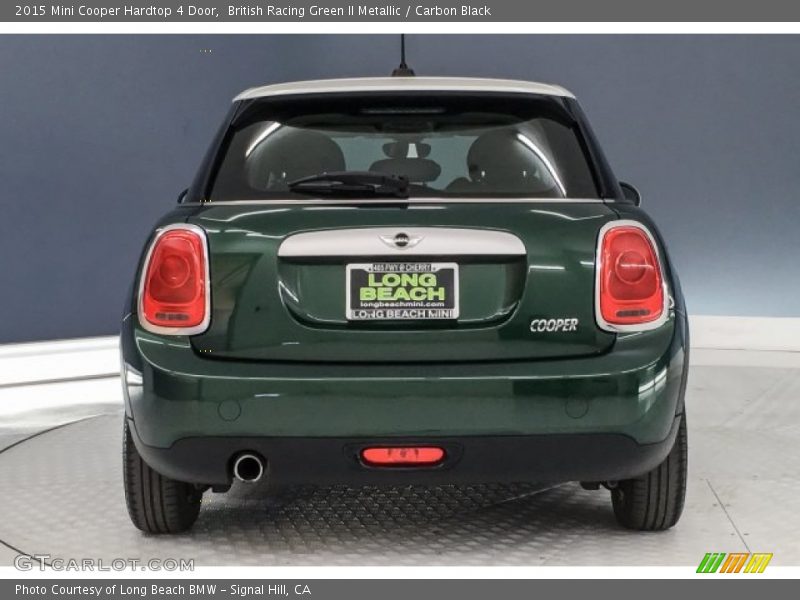British Racing Green II Metallic / Carbon Black 2015 Mini Cooper Hardtop 4 Door