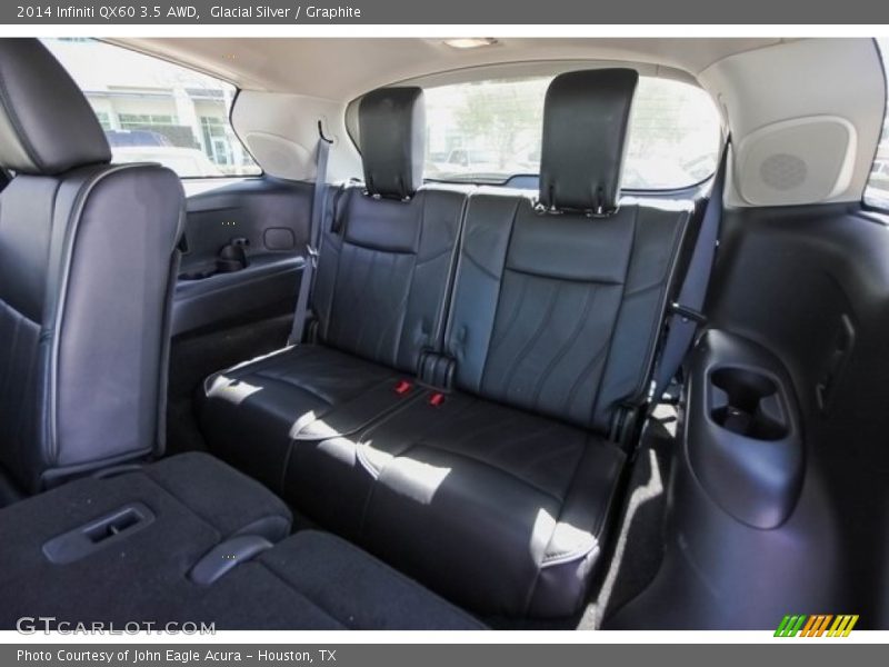 Glacial Silver / Graphite 2014 Infiniti QX60 3.5 AWD