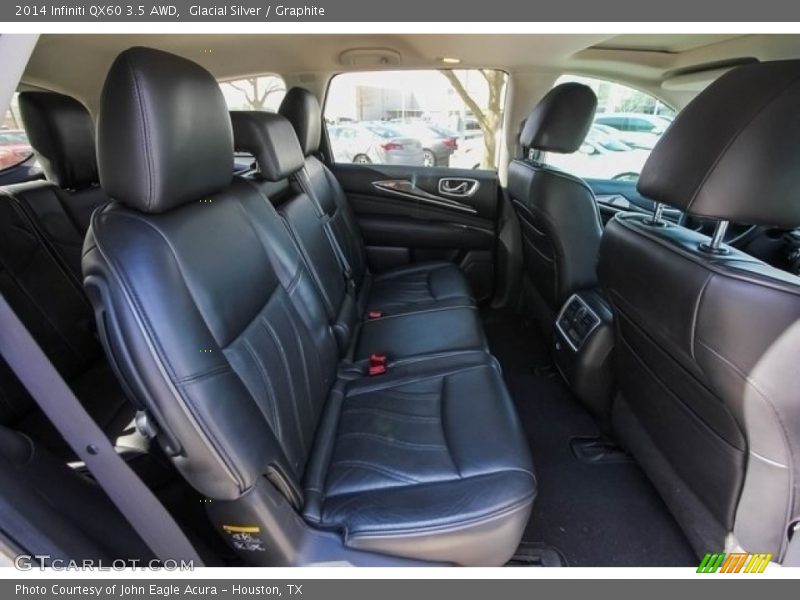 Glacial Silver / Graphite 2014 Infiniti QX60 3.5 AWD