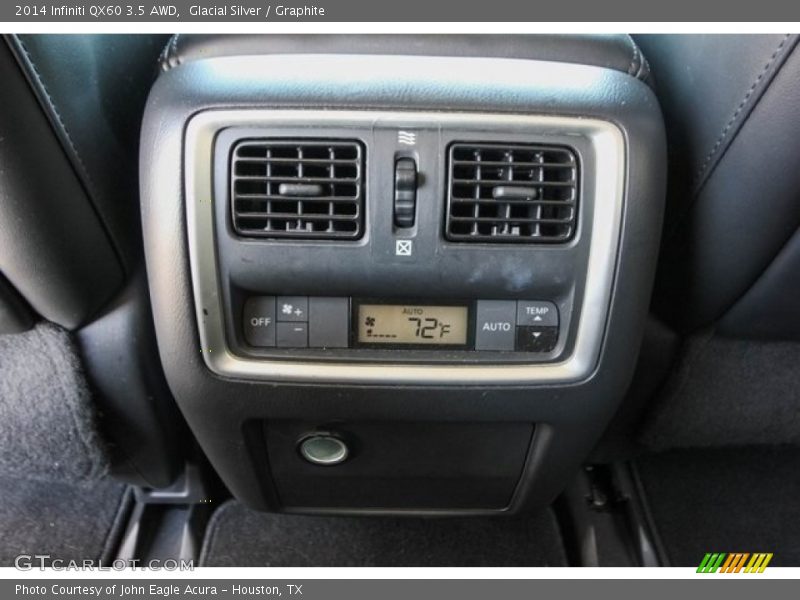 Glacial Silver / Graphite 2014 Infiniti QX60 3.5 AWD