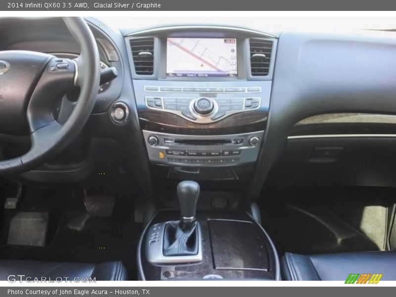 Glacial Silver / Graphite 2014 Infiniti QX60 3.5 AWD
