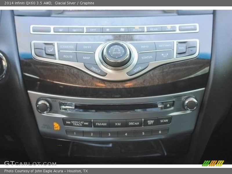 Glacial Silver / Graphite 2014 Infiniti QX60 3.5 AWD