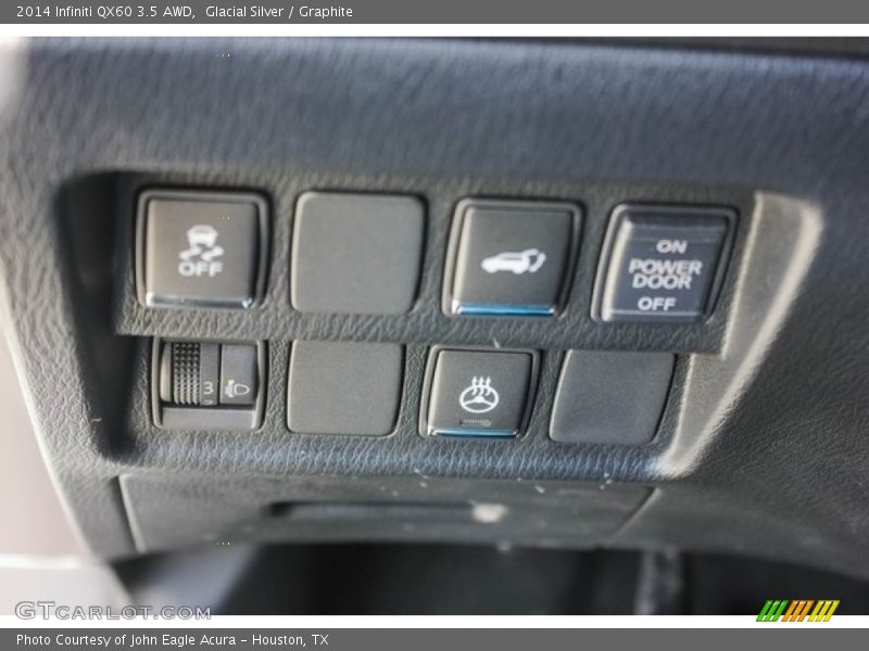 Glacial Silver / Graphite 2014 Infiniti QX60 3.5 AWD