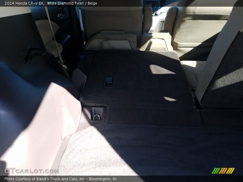 White Diamond Pearl / Beige 2014 Honda CR-V EX