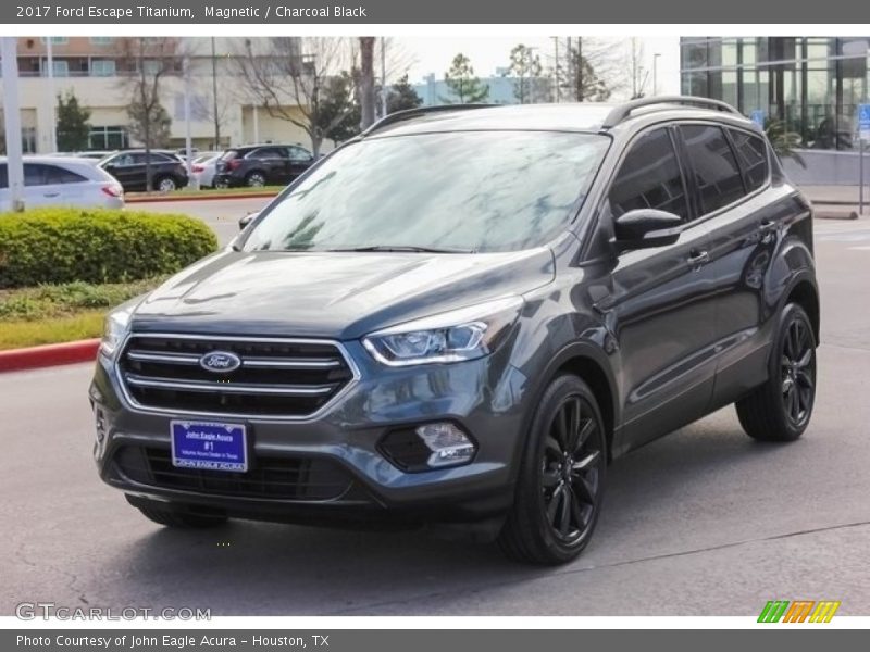 Magnetic / Charcoal Black 2017 Ford Escape Titanium