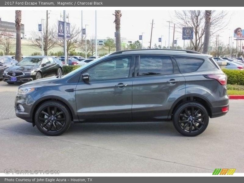 Magnetic / Charcoal Black 2017 Ford Escape Titanium