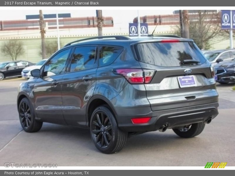 Magnetic / Charcoal Black 2017 Ford Escape Titanium