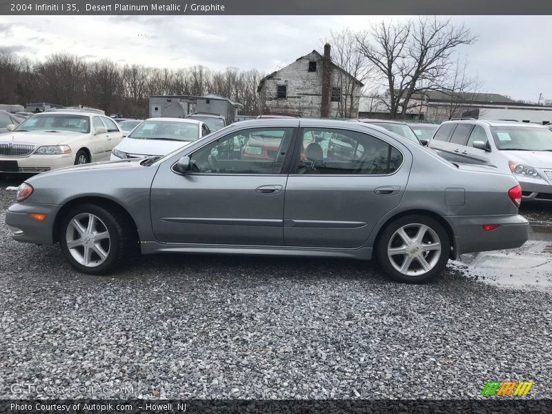 Desert Platinum Metallic / Graphite 2004 Infiniti I 35
