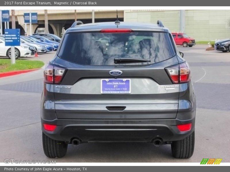 Magnetic / Charcoal Black 2017 Ford Escape Titanium