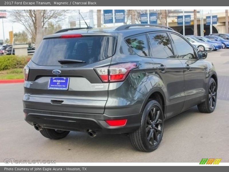 Magnetic / Charcoal Black 2017 Ford Escape Titanium