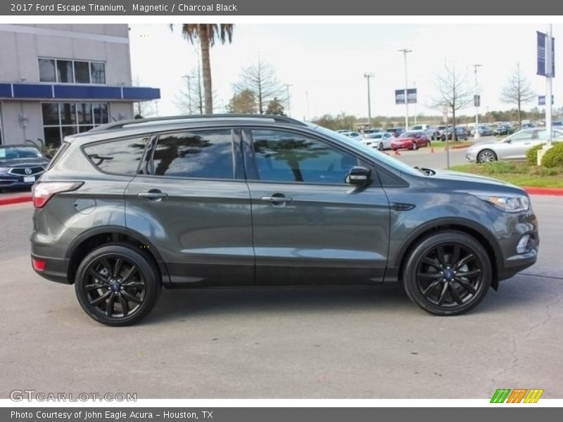Magnetic / Charcoal Black 2017 Ford Escape Titanium