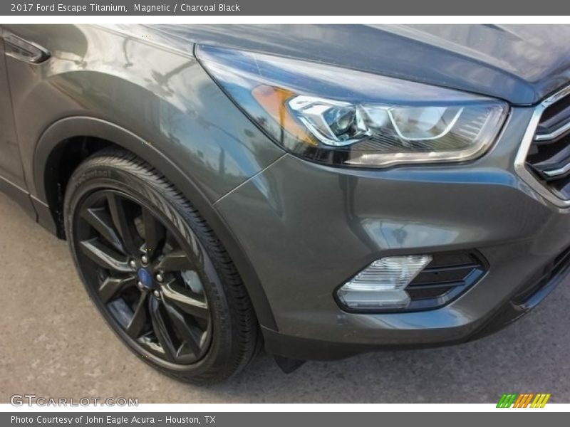 Magnetic / Charcoal Black 2017 Ford Escape Titanium