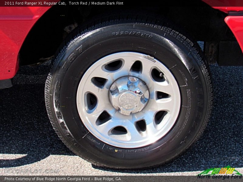 Torch Red / Medium Dark Flint 2011 Ford Ranger XL Regular Cab