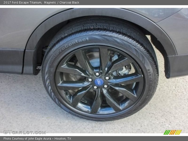 Magnetic / Charcoal Black 2017 Ford Escape Titanium