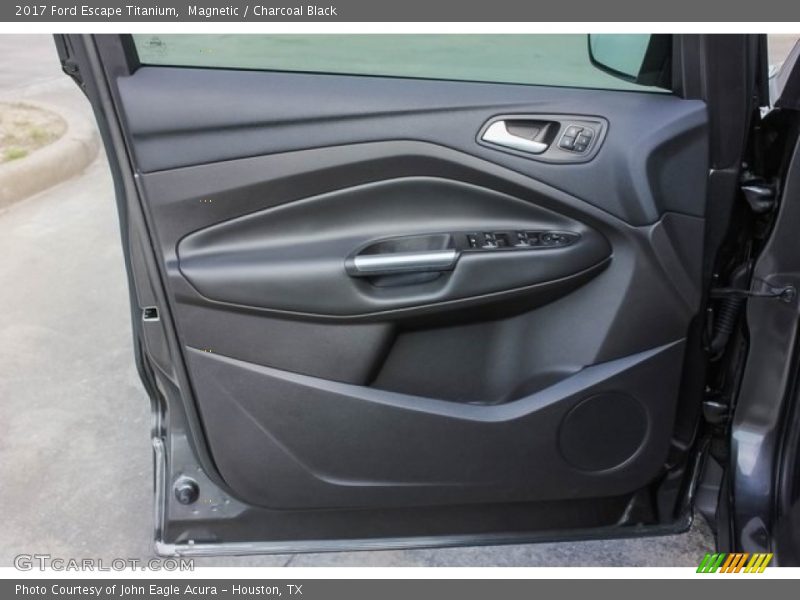 Magnetic / Charcoal Black 2017 Ford Escape Titanium