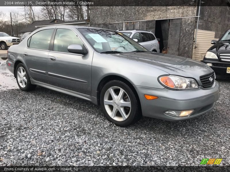 Desert Platinum Metallic / Graphite 2004 Infiniti I 35