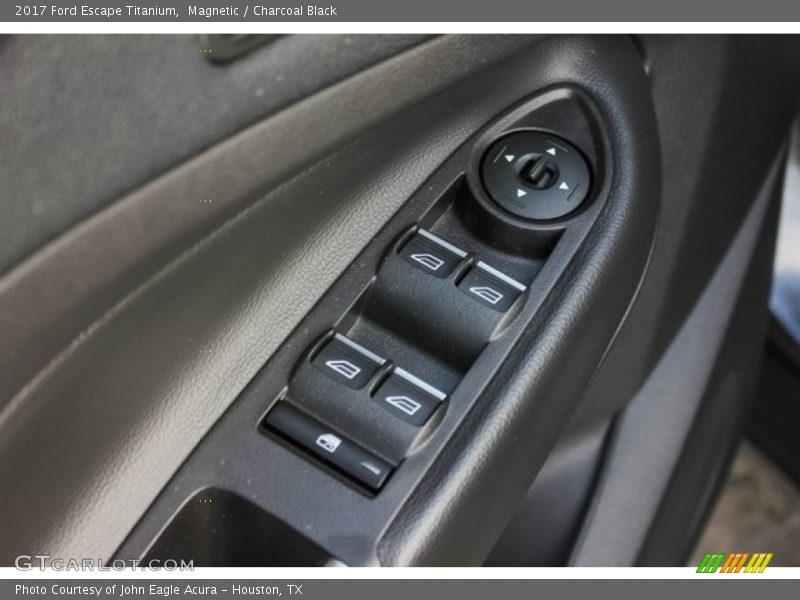 Magnetic / Charcoal Black 2017 Ford Escape Titanium