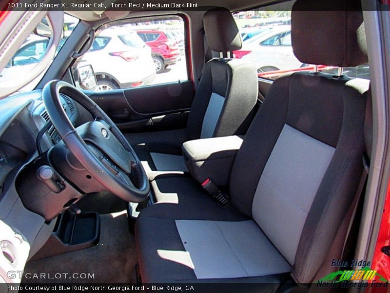 Torch Red / Medium Dark Flint 2011 Ford Ranger XL Regular Cab