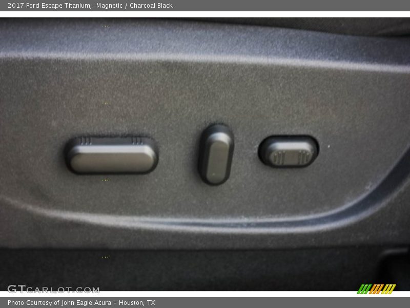 Magnetic / Charcoal Black 2017 Ford Escape Titanium