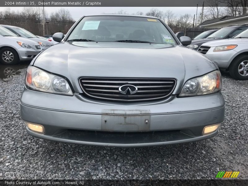 Desert Platinum Metallic / Graphite 2004 Infiniti I 35