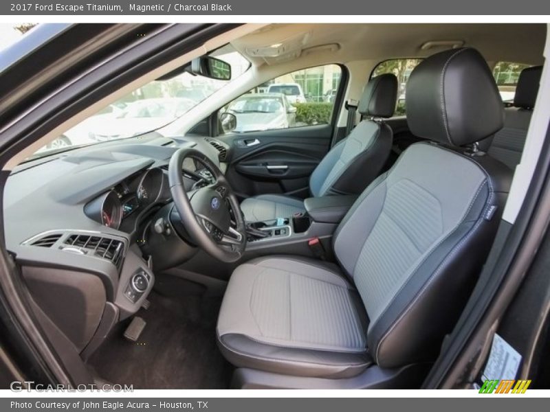 Magnetic / Charcoal Black 2017 Ford Escape Titanium