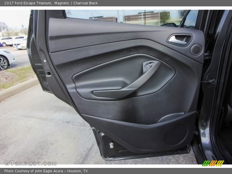 Magnetic / Charcoal Black 2017 Ford Escape Titanium