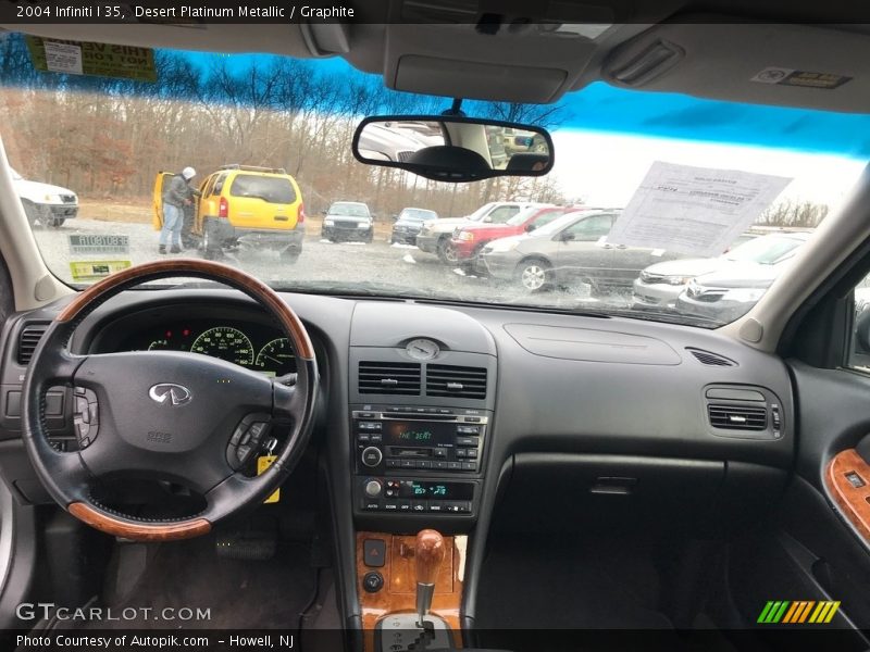 Desert Platinum Metallic / Graphite 2004 Infiniti I 35