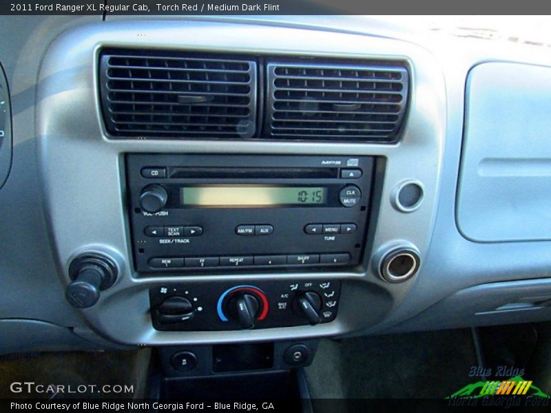 Torch Red / Medium Dark Flint 2011 Ford Ranger XL Regular Cab