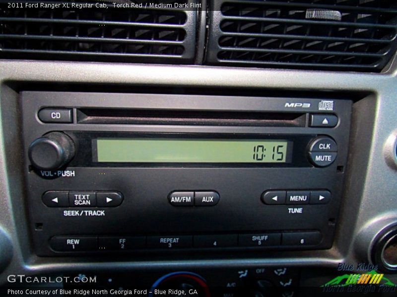 Torch Red / Medium Dark Flint 2011 Ford Ranger XL Regular Cab