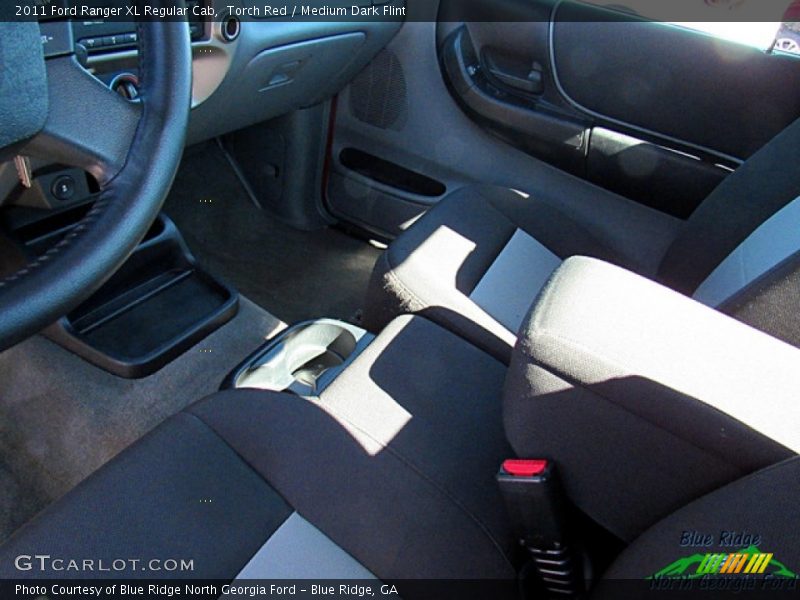 Torch Red / Medium Dark Flint 2011 Ford Ranger XL Regular Cab