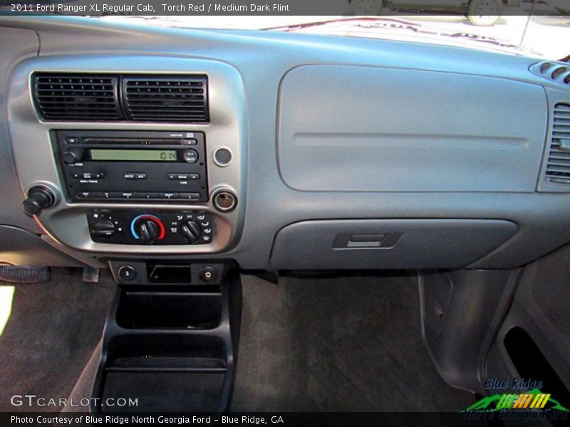 Torch Red / Medium Dark Flint 2011 Ford Ranger XL Regular Cab