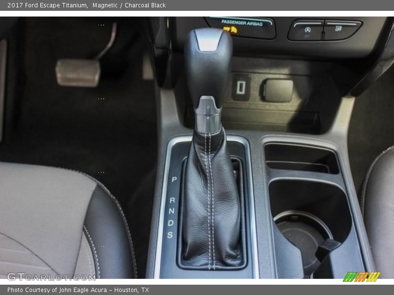 Magnetic / Charcoal Black 2017 Ford Escape Titanium
