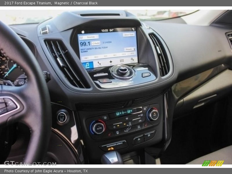 Magnetic / Charcoal Black 2017 Ford Escape Titanium