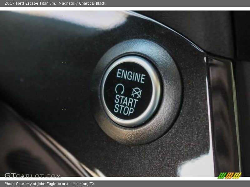 Magnetic / Charcoal Black 2017 Ford Escape Titanium