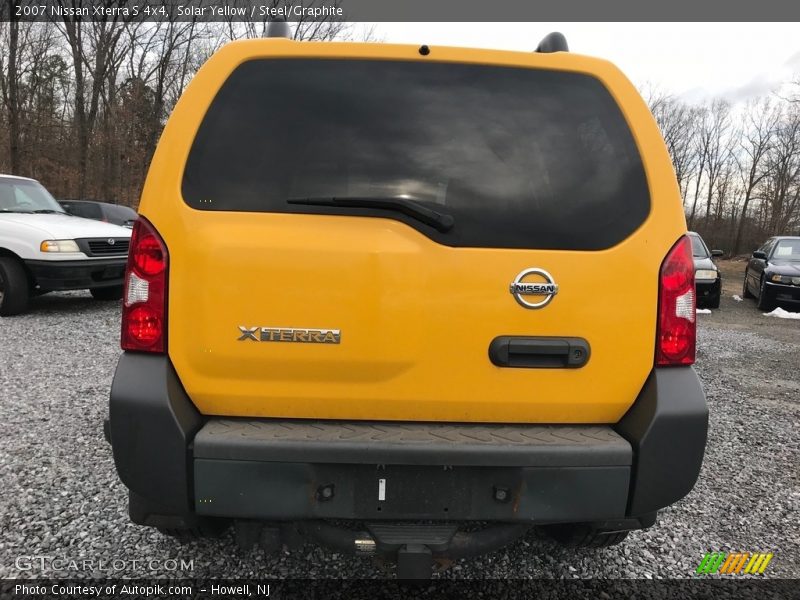 Solar Yellow / Steel/Graphite 2007 Nissan Xterra S 4x4