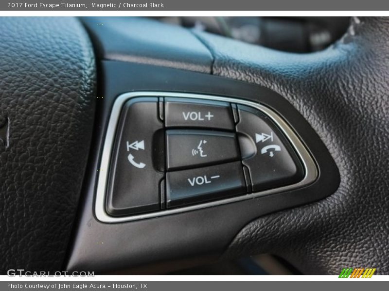 Magnetic / Charcoal Black 2017 Ford Escape Titanium