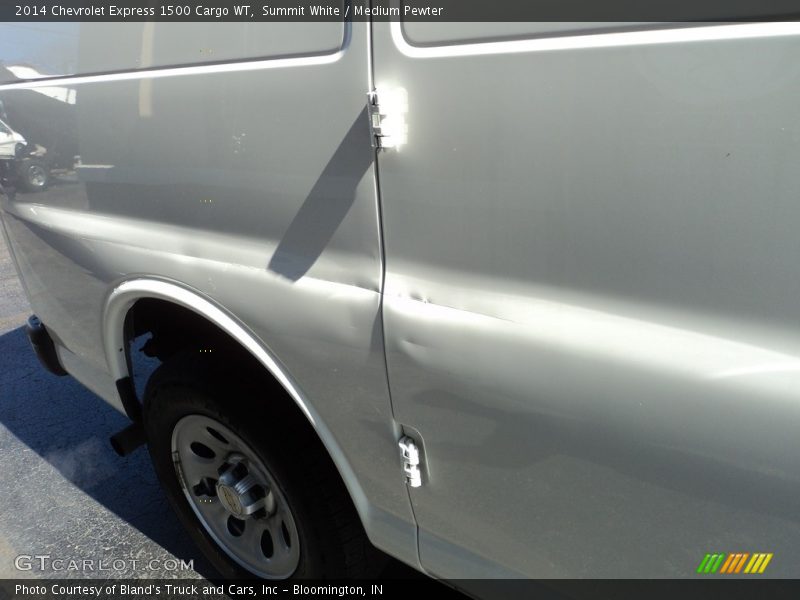 Summit White / Medium Pewter 2014 Chevrolet Express 1500 Cargo WT