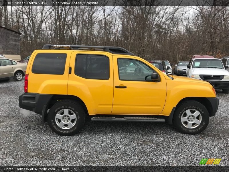 Solar Yellow / Steel/Graphite 2007 Nissan Xterra S 4x4