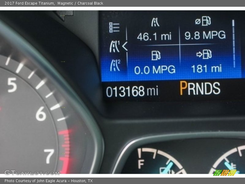 Magnetic / Charcoal Black 2017 Ford Escape Titanium