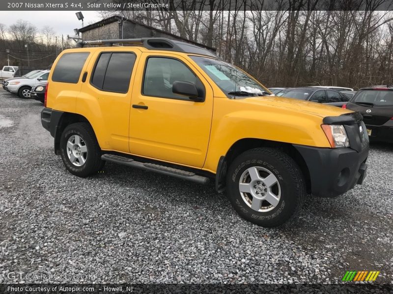Solar Yellow / Steel/Graphite 2007 Nissan Xterra S 4x4