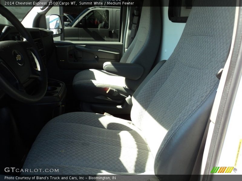 Summit White / Medium Pewter 2014 Chevrolet Express 1500 Cargo WT