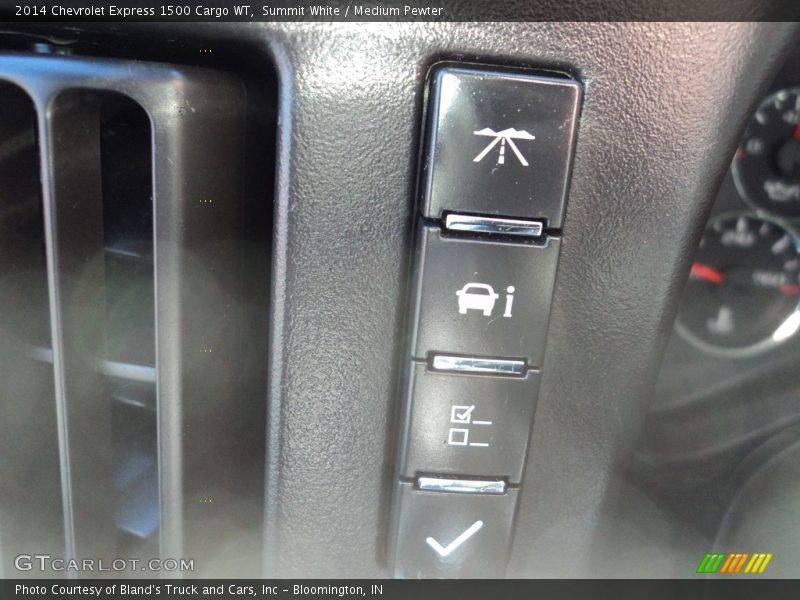 Summit White / Medium Pewter 2014 Chevrolet Express 1500 Cargo WT